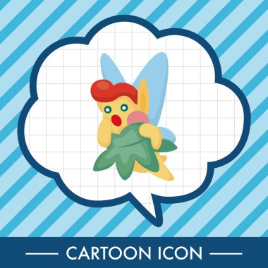 çiçek elf Tema öğeleri