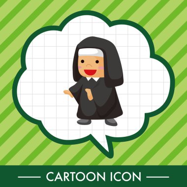 Papaz ve rahibe Tema öğeleri