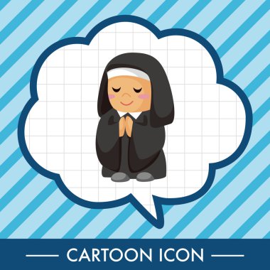 Papaz ve rahibe Tema öğeleri