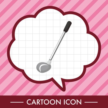 Golf ekipman Tema öğeleri