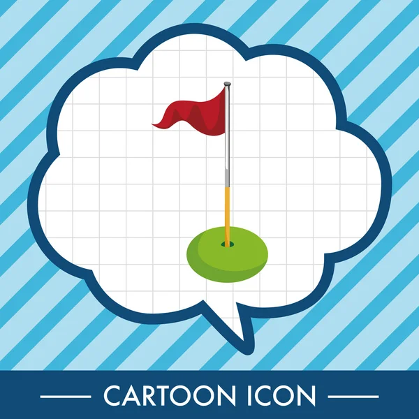 Golf ekipman Tema öğeleri