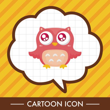 kuş çizgi film Tema öğeleri