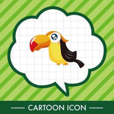 kuş çizgi film Tema öğeleri