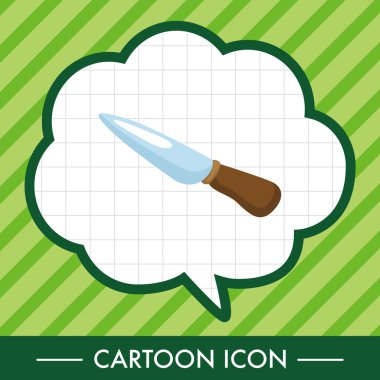 Barbekü ekipman bıçak Tema öğeleri