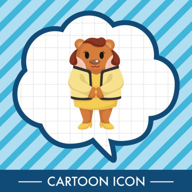 çizgi film Tema öğeleri ayı