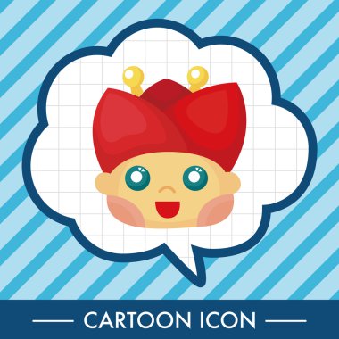 çiçek elf Tema öğeleri