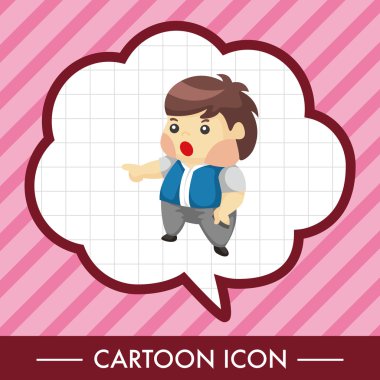 Aile çocuk karakter Tema öğeleri