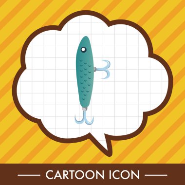 Balıkçılık yem Tema öğeleri