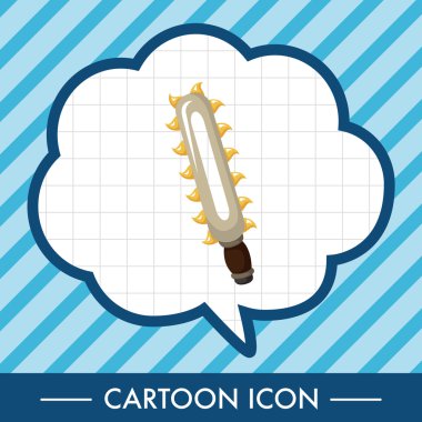 balta Tema öğeleri silah