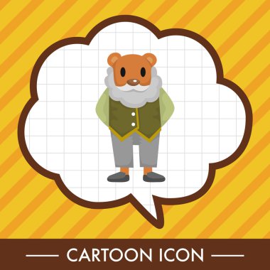 çizgi film Tema öğeleri ayı