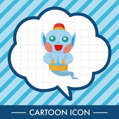 Fairytale Aladdin hikaye Tema öğeleri