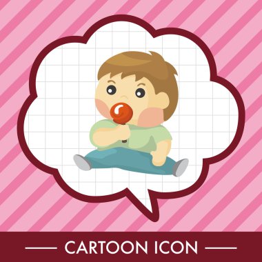 kişi karakter bebek Tema öğeleri