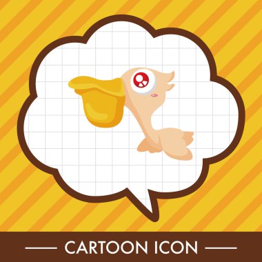 kuş çizgi film Tema öğeleri