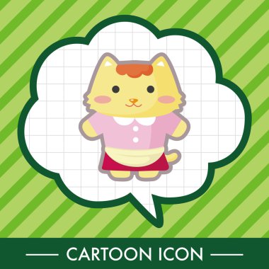 macska rajzfilm téma elemek