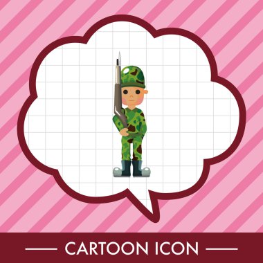 insanlar Tema asker öğeleri