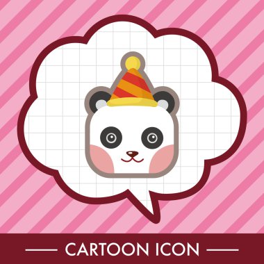 hayvan panda Tema öğeleri karikatür