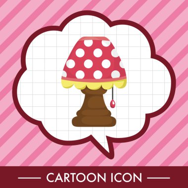 Ev aletleri Tema lamba öğeleri