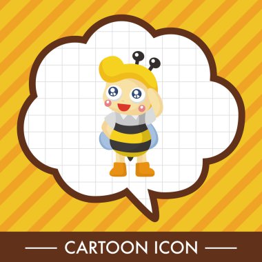 Arı çizgi film Tema öğeleri