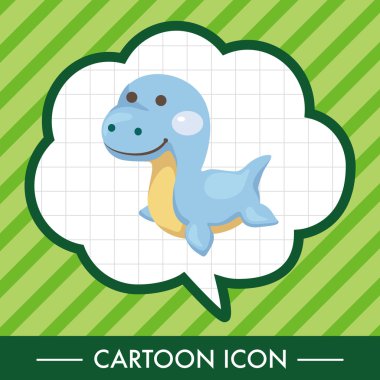 dinozor çizgi film Tema öğeleri