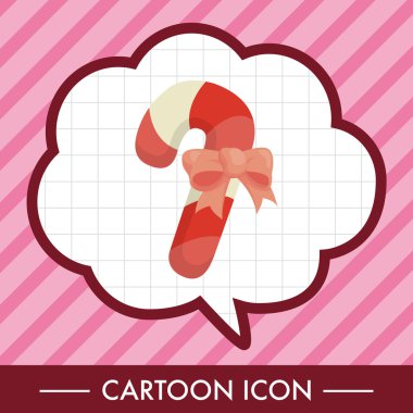 Noel şeker kamışı Tema öğeleri