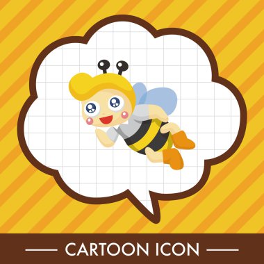 Arı çizgi film Tema öğeleri