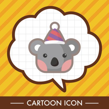 hayvan koala çizgi film Tema öğeleri