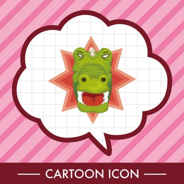 hayvan timsah çizgi film Tema öğeleri