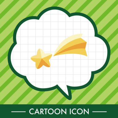 Uzay yıldız Tema öğeleri