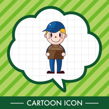 teslimatçı Tema öğeleri 