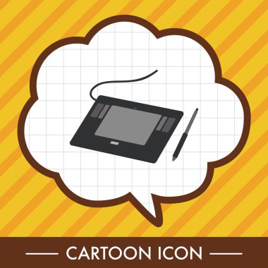 öğeleri bilgisayar Tema grafik tablet