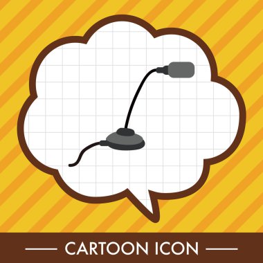 bilgisayar Tema mikrofon öğeleri 