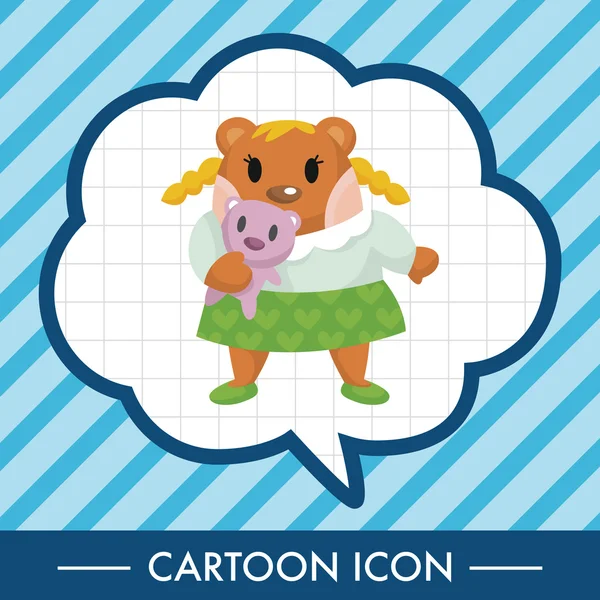 çizgi film Tema öğeleri ayı