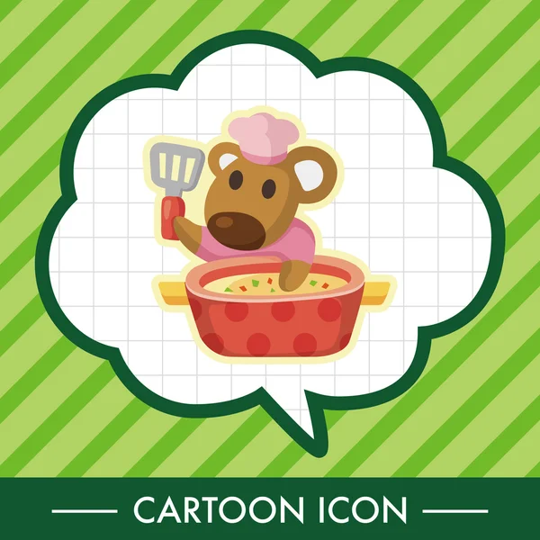 hayvan fare Şef çizgi film Tema öğeleri