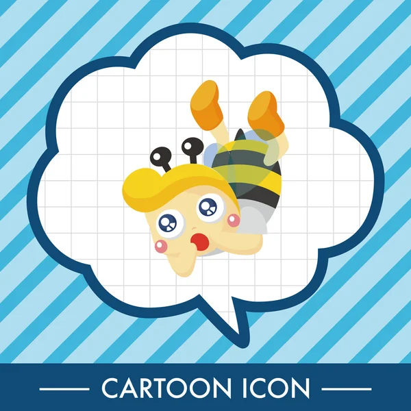 Arı çizgi film Tema öğeleri