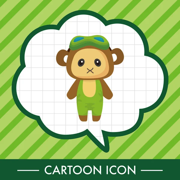 hayvan maymun yaz çizgi film Tema öğeleri