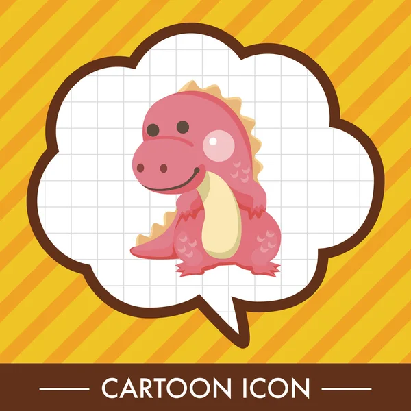 dinozor çizgi film Tema öğeleri