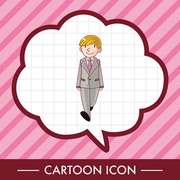 Erkek adam çizgi film Tema öğeleri