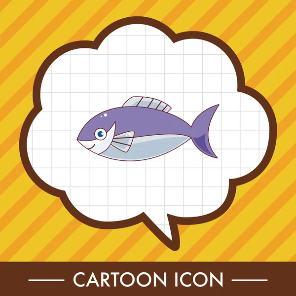 çizgi film Tema öğeleri balık