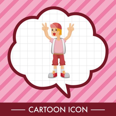 Çocuk karakter Tema öğeleri