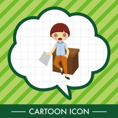 Ofis çalışanları Tema öğeleri 