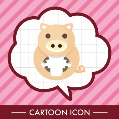 hayvan domuz çizgi film Tema öğeleri