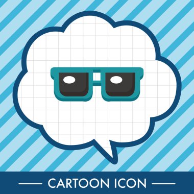 Ekipman güneş gözlüğü Tema öğeleri seyahat