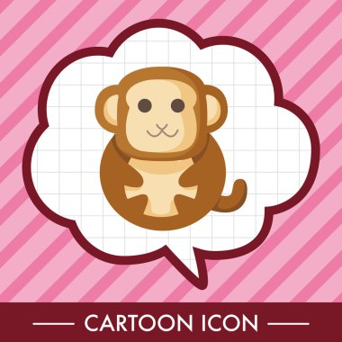 Hayvan maymun çizgi film