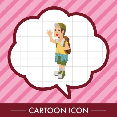 Çocuk karakter Tema öğeleri