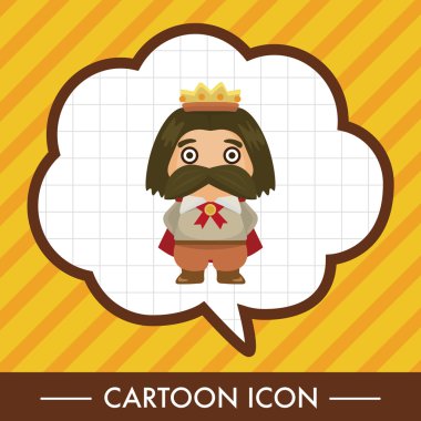 Royal Tema öğeleri Kral