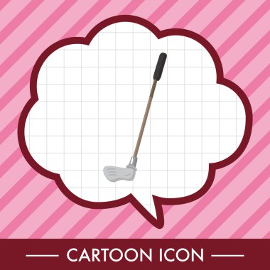 Golf ekipman Tema öğeleri