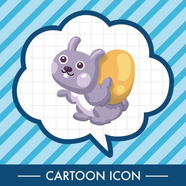 Paskalya tavşanı Tema öğesinin