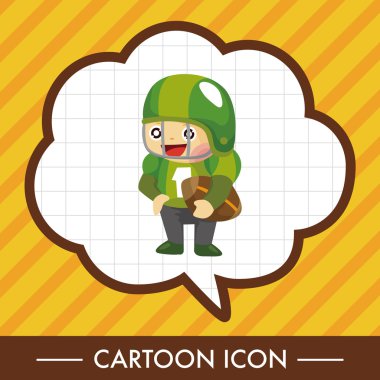 Futbol oyuncu Tema öğeleri