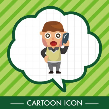 Ofis çalışanları Tema öğeleri 