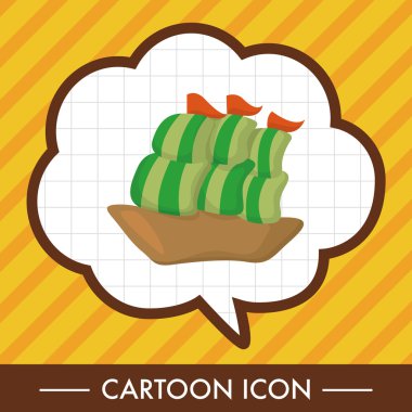 Ulaşım tekne Tema öğeleri